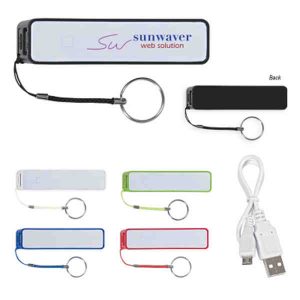 Portable Charger with Key Ring