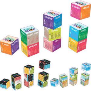 Magnetic Cube Calendar # 5803