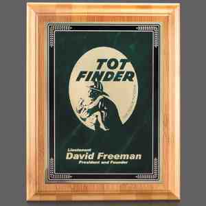 Bamboo Plaque # AWO472-3532