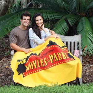 Embroidered Fleece Blanket # FL-5060