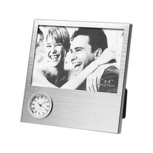 Silver Frame and Clock # FC-501