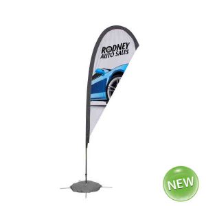 Tear Drop Banner # SIG8TDSC