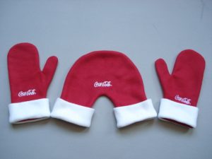 Custom Fleece Mitten Set