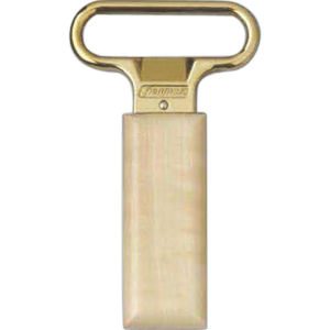 Brass Plated 2 Prong Cork Opener 