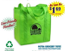 Great Go Green Grocery Tote!
