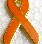 Orange Cultural Diversity Awareness Pin