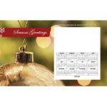 Magnetic Calendar Postcards Ornament Calendar Postcard