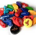 Custom-shaped Floating keychains