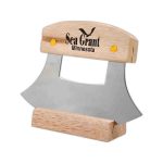 rubberwood and stainless steel chopping tool