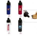 Dog Stainless Steel Water Bottle