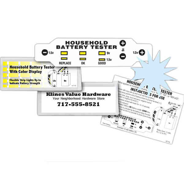 Household Battery Tester | Promotional Product Ideas by ImprintItems.com