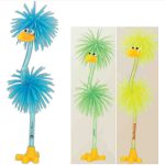 Wacky Flamingo Pens Custom Imprinted Silicone Feathers Flamingo Pen