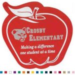 Apple Shaped Custom Magnet