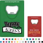 Bottle Opener with Credit Card Design Card Shaped Bottle Opener