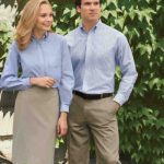 Ladies' Long Sleeve Oxford Shirt