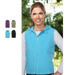 Hooded Fleece Running Vest