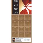 Z-Fold Greeting Card Calendar
