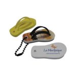 Flip Flop Sandal Floating Keychain