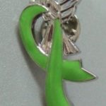 Guardian Angel Awareness Ribbon Pin