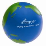 Globe Shaped Items, Earth Themed Promotional Products Globe Earth Stress Ball