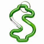 Dollar Sign Shaped Carabiner