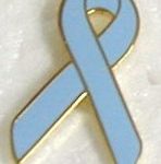 Light Blue Ribbons for Prostate Cancer Awareness