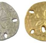 Sand Dollar Shaped Lapel Pin