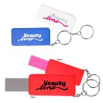 Retractable Nail File Key Chain