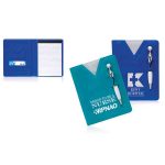 Scrubs Notebook with Stethoscope Pen