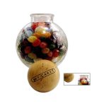 Small Globe Glass Jar