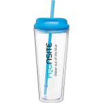 16 oz spirit with H/C lid 20 oz. Acrylic Double Wall Tumbler