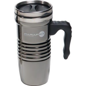 Black Chrome Retro Travel Mug / Tumbler Black Chrome Retro Travel Mug / Tumbler