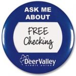 Window Celluloid Nametag Buttons Window Celluloid Button