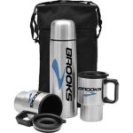 Three Piece Stainless Steel Mug Set