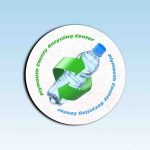 Recycled Materials Coasters