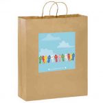 Custom Paper Bag # 1N16619