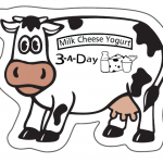 Cow Shape Magnet # 80600830