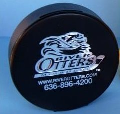 Hockey Puck Shaped Coin Bank