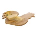 Shaped Bamboo Cutting Boards - Chicken / Rooster, Cow, Pig & Football