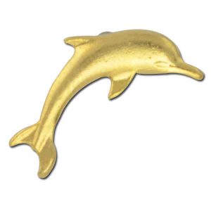 Breaching Dolphin Pin (Gold Option)