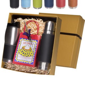 Tuscany Tumbler and Thermos with Large Hot Cocoa Mix