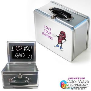 Lunchbox with Chalkboard on Inside