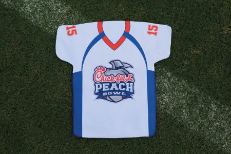 Football Player Jersey Shape Spirit Towels