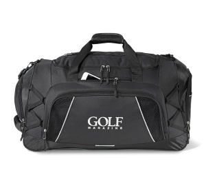 Pro Duffel Bag with Handle and Strap - Black