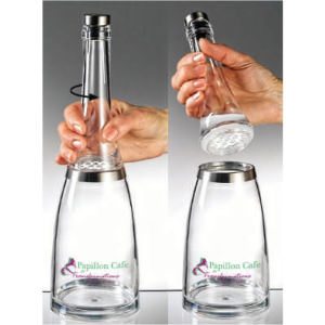 Small Clear Infusion Drinkware or Serving Carafe - 27 Ounce