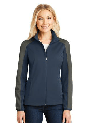 Soft Outer Shell Womens Full Zip Coat