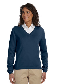 V-Neck Sweater - Women's Cut
