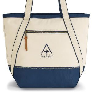 Fashionable Tote Bag - Blue