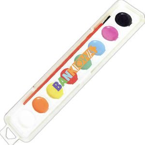 8 Color Water Painting Case and Brush