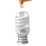 Modern-Energy-Saver-CFL-Bulb-Loose-Change-Bank